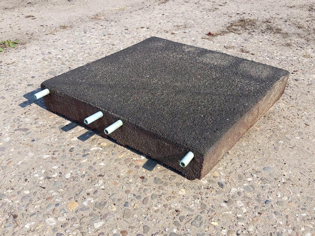 41 Rubber tegels 50x50x7, Dieren en Toebehoren, Weidegang