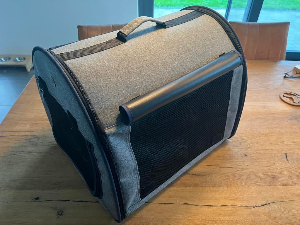 opplooibare stoffen bench, Ophalen, Gebruikt