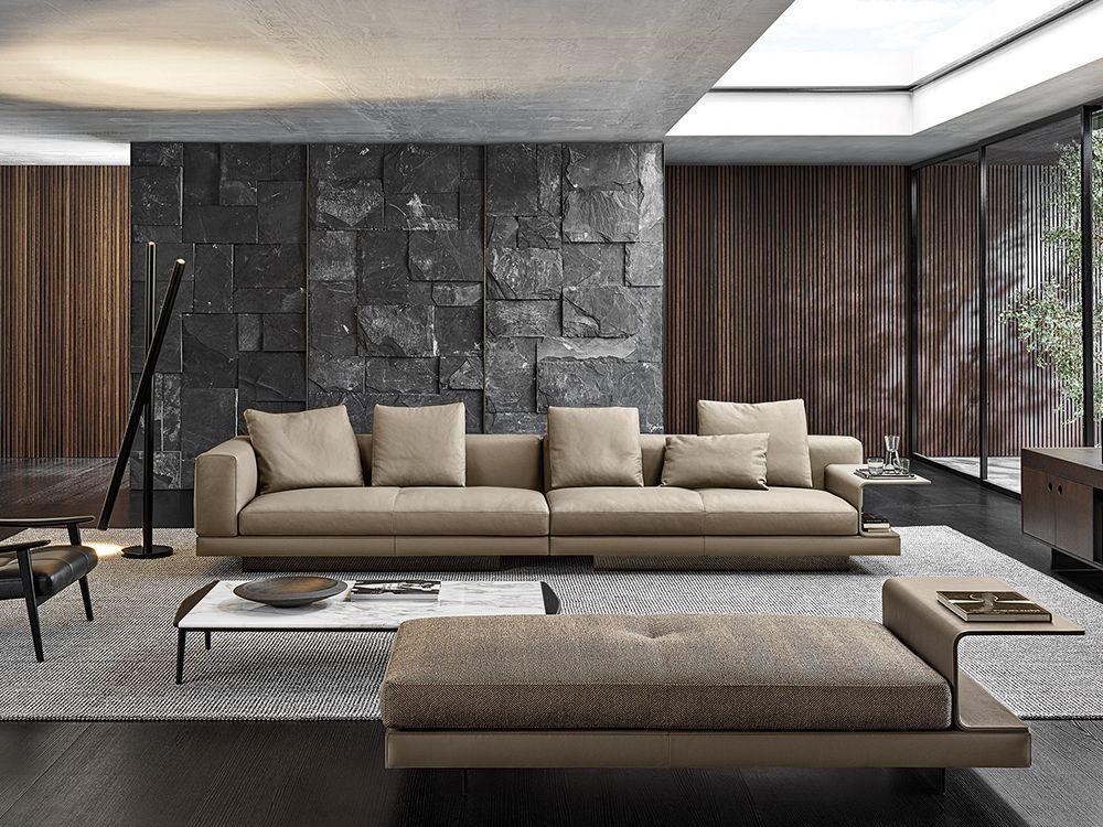 GEZOCHT: Minotti Bank / Hoekbank — Directe Inkoop, Ophalen of Verzenden, Hoekbank, Bankstel Bank Zetels Sofa Hoekbank Design bank