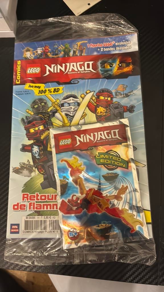Lego ninjago magazine, Kinderen en Baby's, Speelgoed | Duplo en Lego, Ophalen of Verzenden, Nieuw, Complete set, Lego