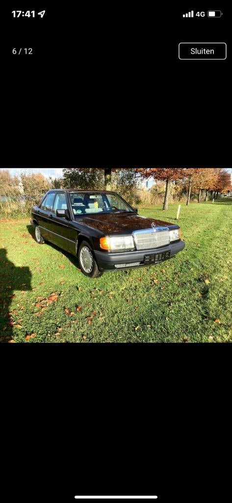 Mercedes 190e, Auto's, Particulier, Automaat, Te koop