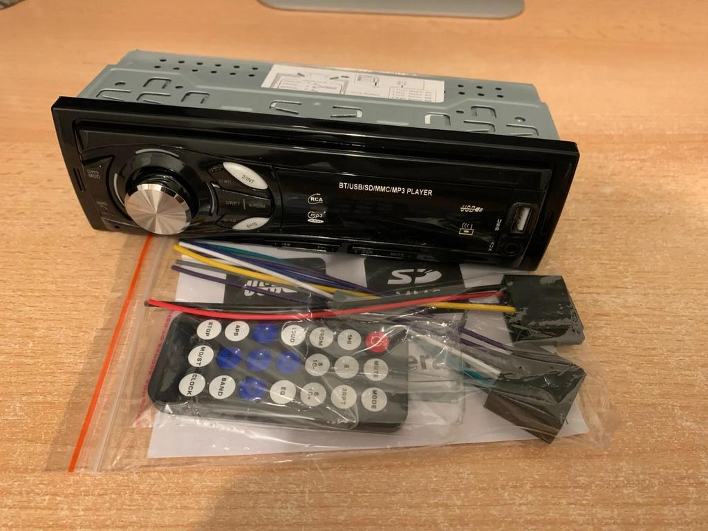 Autoradio met Bluetooth USB en SD-kaart Nieuw Auto Wagen, Auto diversen, Autoradio's, Ophalen, Zo goed als nieuw