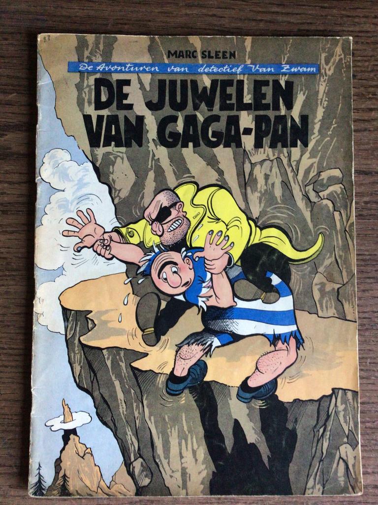 Detectief Van Zwam : De juwelen van Gaga-Pan 1950, Livres, BD, Enlèvement ou Envoi, Marc Sleen, Une BD, Utilisé