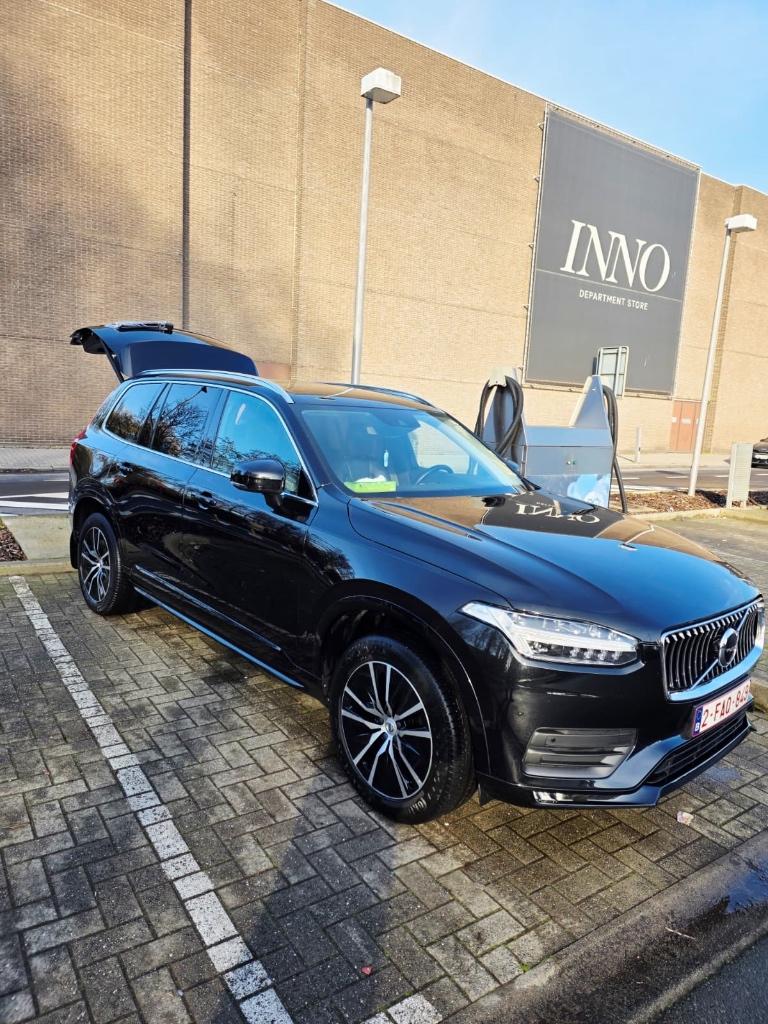 Volvo XC90 B5 AWD 2.0 Diesel Mild Hybrid, Auto's, Achterwielaandrijving, Zwart, Leder, Diesel