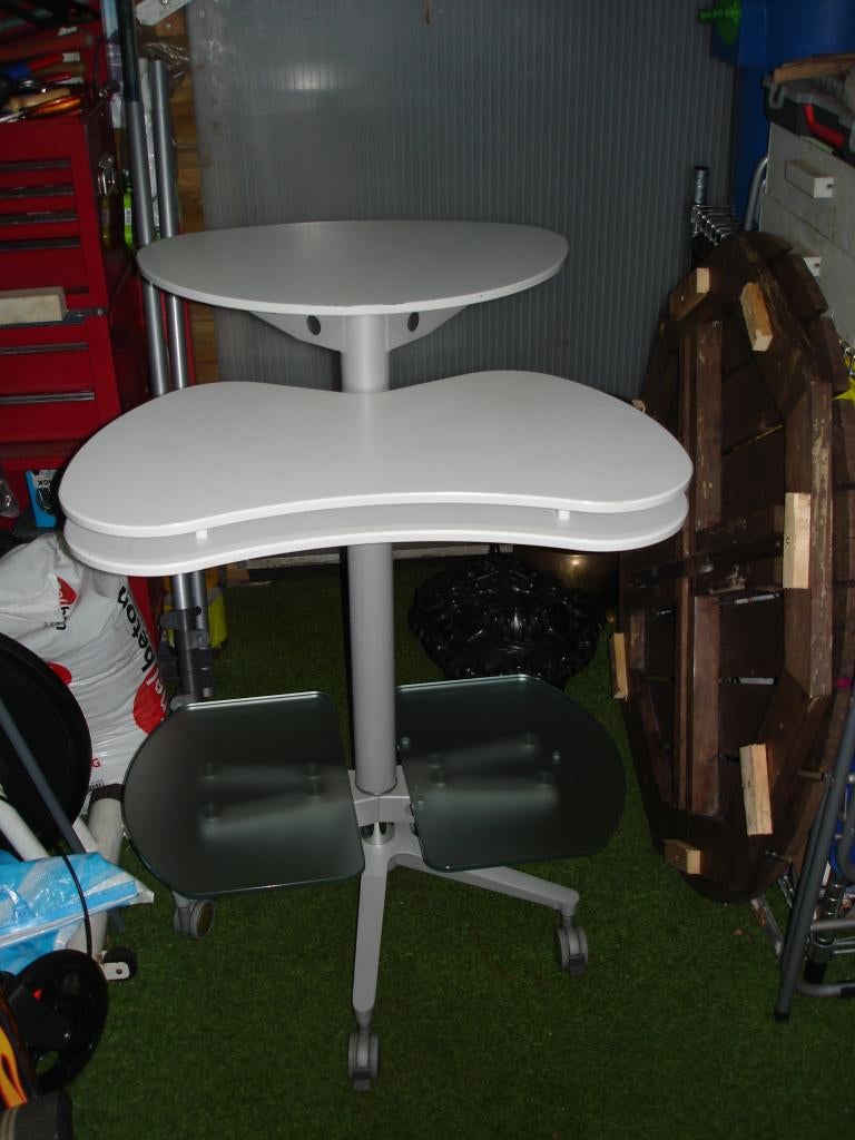 Manicure tafel Mobiele Laptop werkplek hoogte verstelbaar, Informatique & Logiciels, Supports d'ordinateur portable, Comme neuf