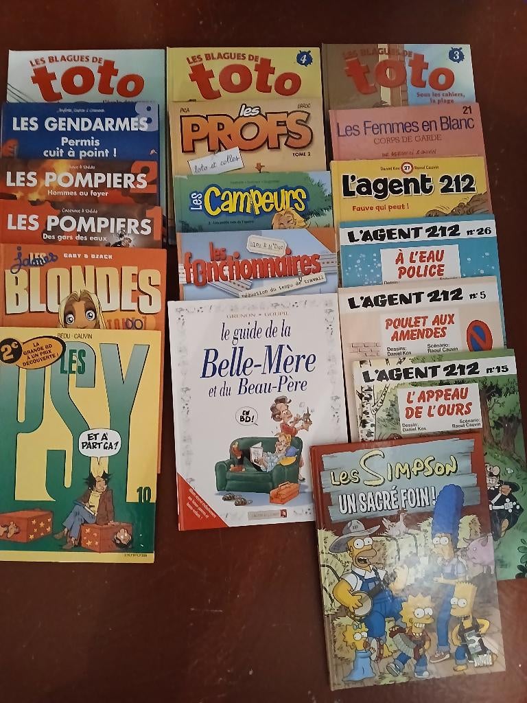 bande dessiné, Livres, Plusieurs BD, Comme neuf, Enlèvement, Divers auteurs