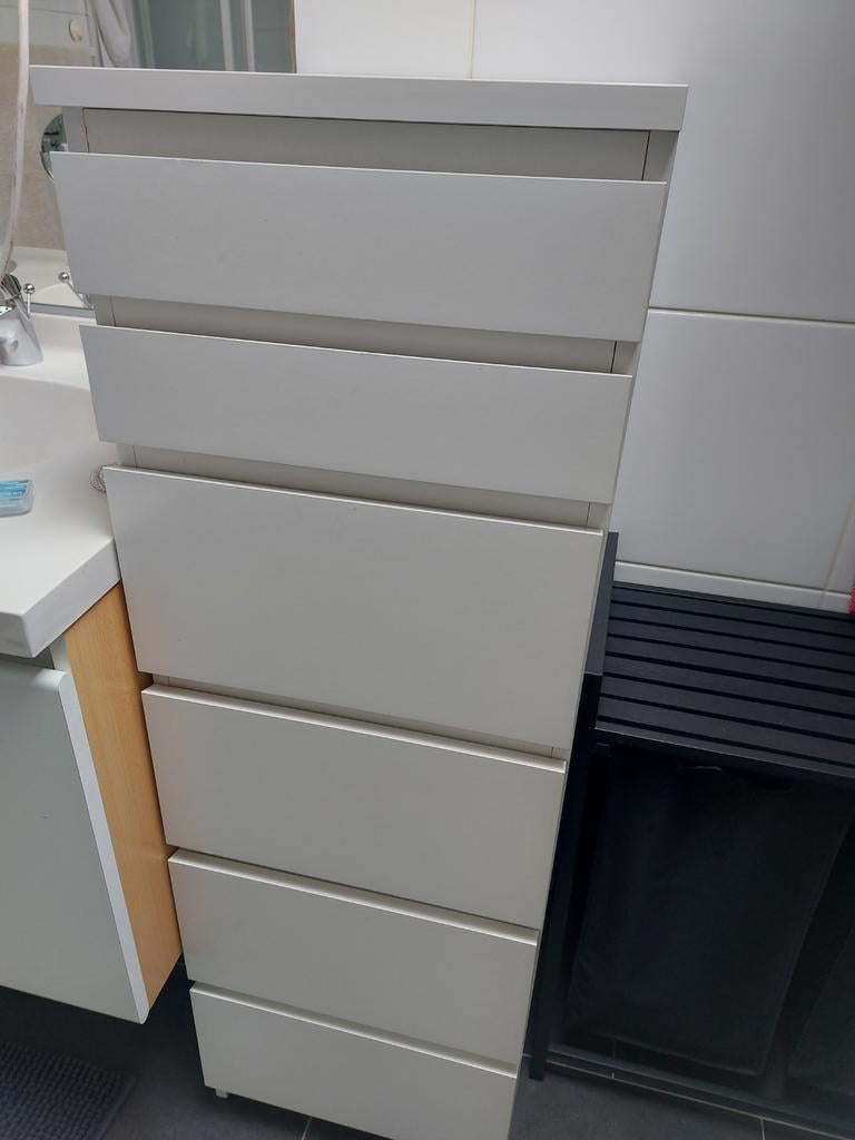6 ladenkast Ikea MALM, Ophalen