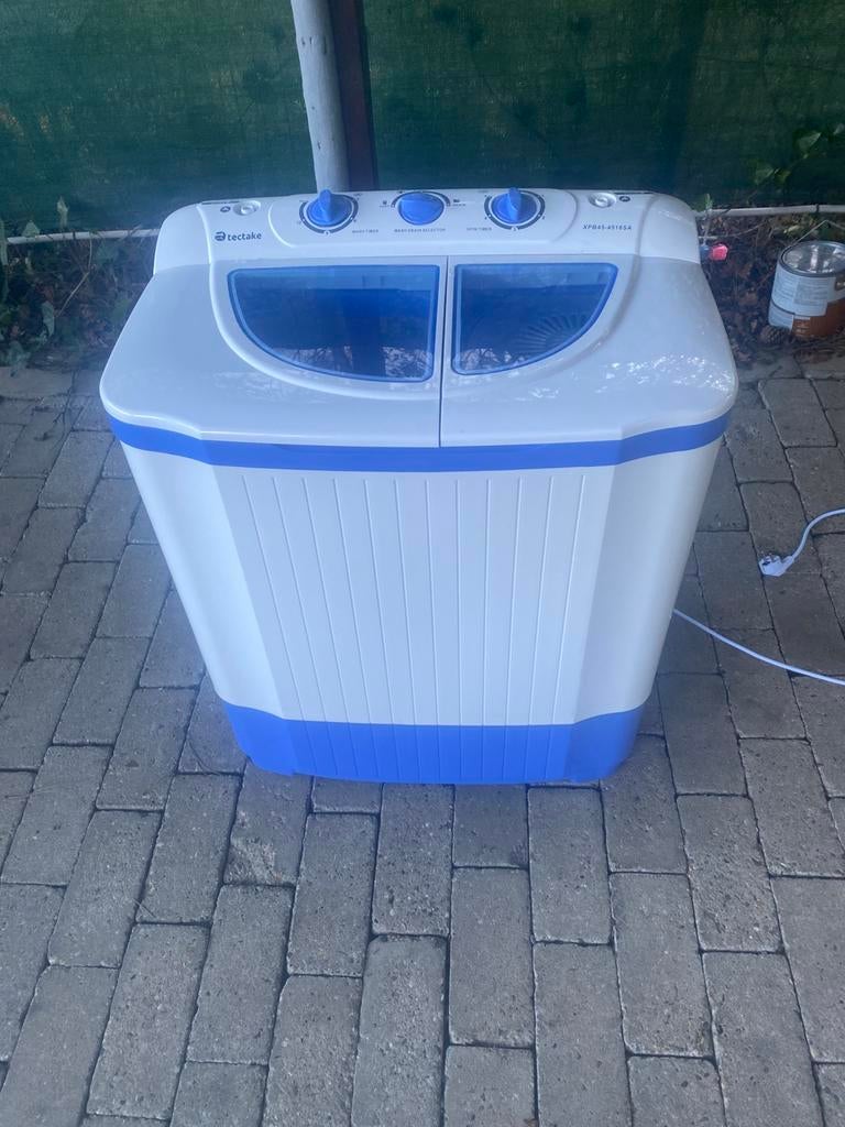 Kleine camping of caravan wasmachine, Elektronische apparatuur, Wasmachines, Ophalen, Zo goed als nieuw