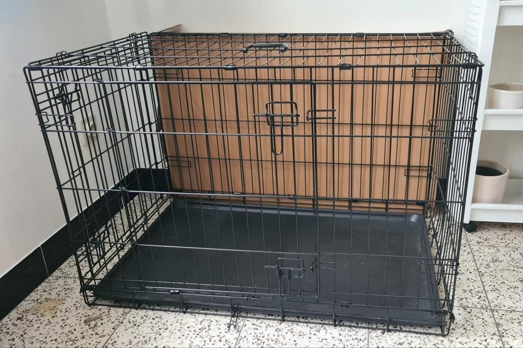 Cage pour chien Tom & Co, 91 x 58 x 64 cm, avec plaid !, Animaux & Accessoires, Enlèvement