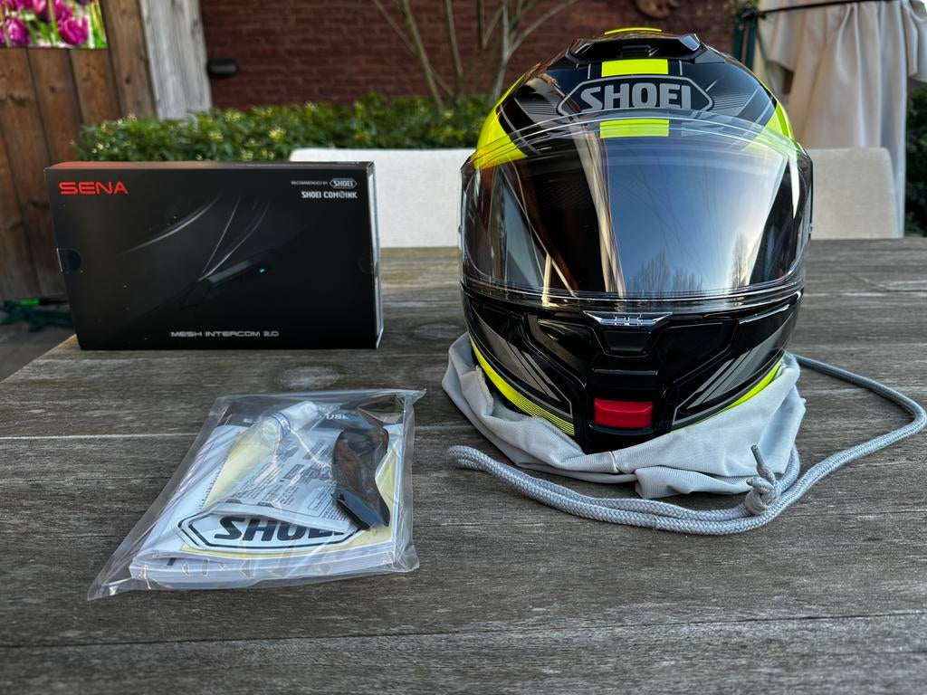 “Shoei Neotec 3 met ingebouwde Sena Mesh intercom”, Ophalen, L, Systeemhelm, Shoei