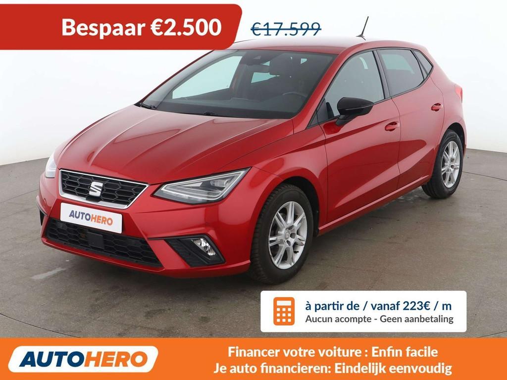 SEAT Ibiza 1.0 TSI FR (bj 2023), Voorwielaandrijving, Gebruikt, 5 deurs, 1122 kg