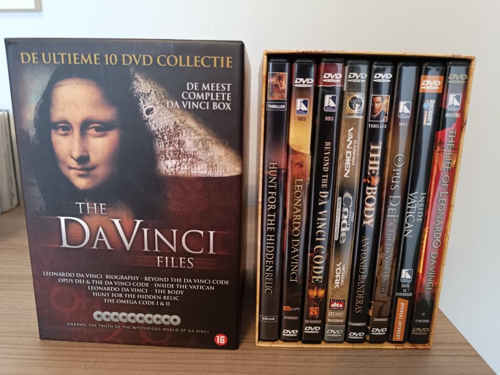 The Da vinci files De ultieme 10 dvd collectie, Enlèvement, Neuf, dans son emballage, Action, Coffret