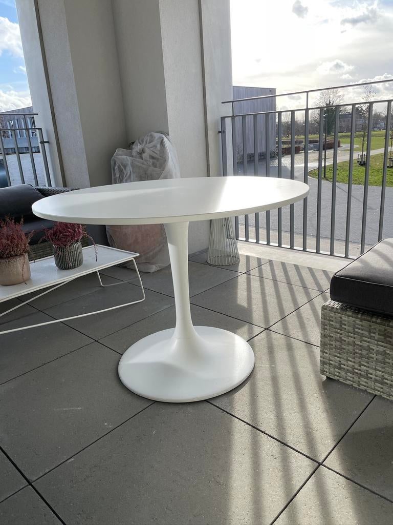 Witte tafel ikea, Maison & Meubles, Enlèvement, Comme neuf