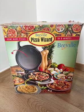 Breville Pizza Wizard – elektrische pizzamaker – vintage, Huis en Inrichting, Keuken | Keukenbenodigdheden, Ophalen, Zo goed als nieuw