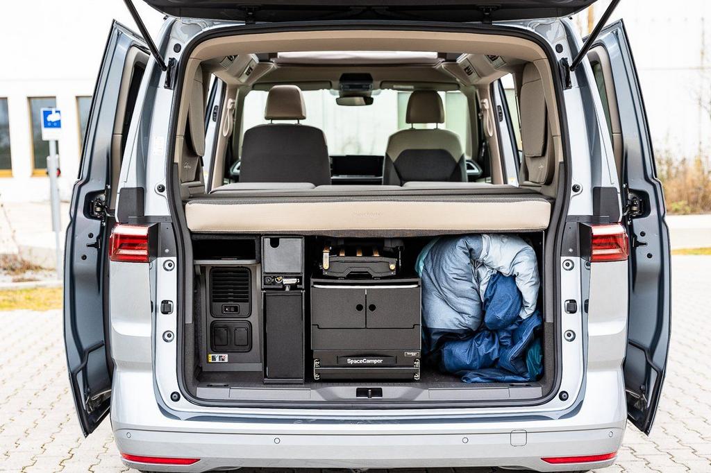 Camper Benedenbed vr VW T7 Multivan - T7 California Beach, Ophalen, -, -, Nieuw