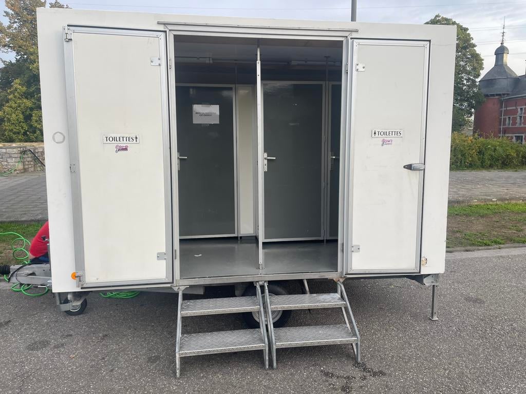 Remorque wc, Doe-het-zelf en Bouw, Bouwketen en Schaftketen, Ophalen of Verzenden, Zo goed als nieuw