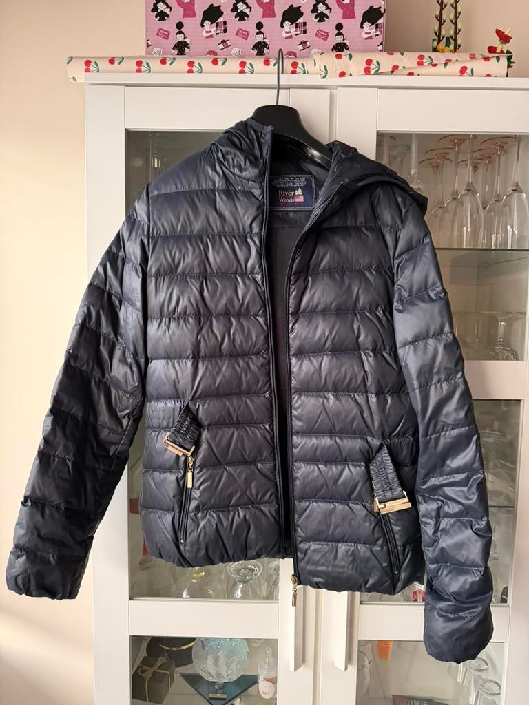River Woods jas, Kleding | Dames, Ophalen, Gedragen, Maat 38/40 (M), Blauw