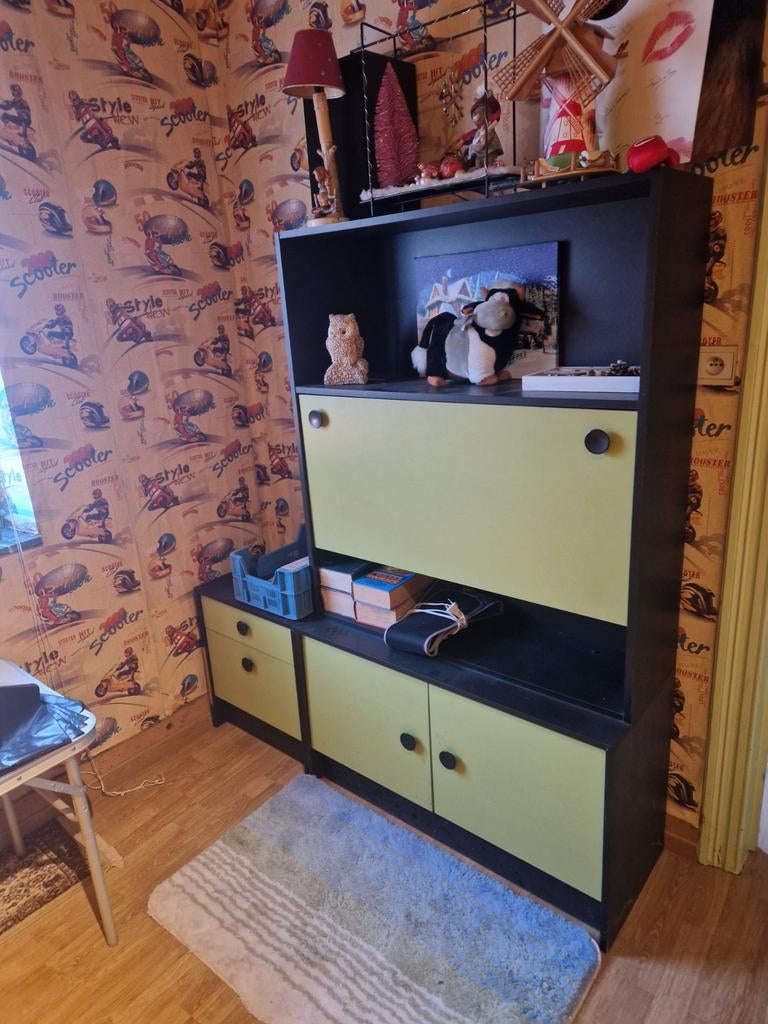 Vintage slaapkamerkasten, Ophalen