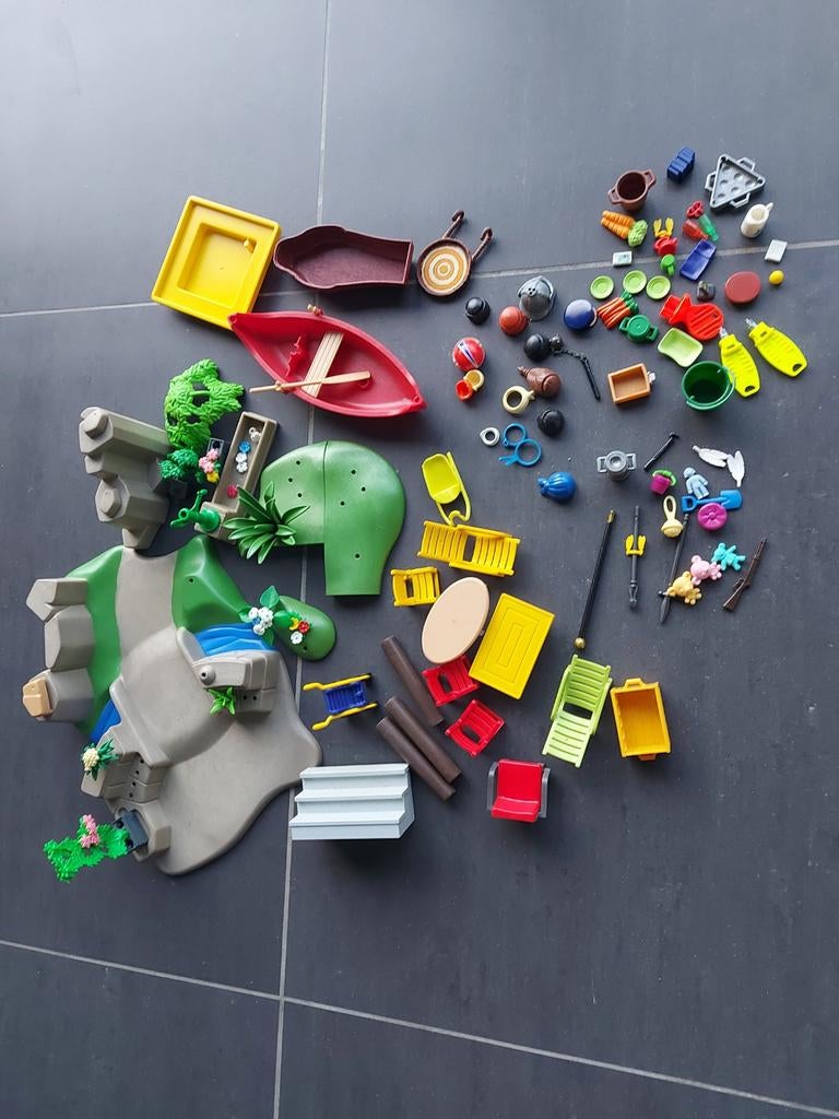 Groot lot onderdelen playmobil, Ophalen of Verzenden, Zo goed als nieuw