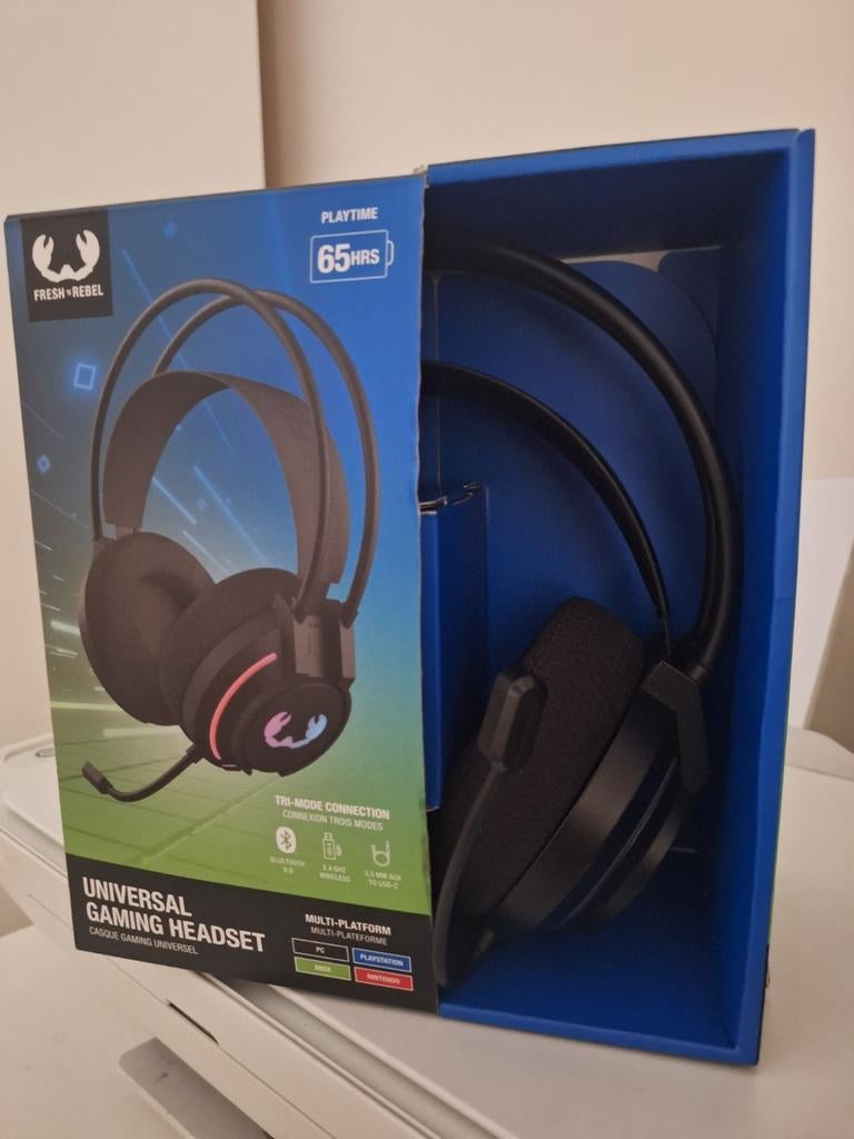 Gaming headset, Computers en Software, Headsets, Ophalen, Mute-functie, Fresh Rebel, Nieuw