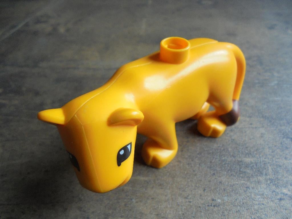 Lego Duplo Animal Lion Adult Female (zie foto's), Ophalen of Verzenden, Gebruikt, Losse stenen, Duplo