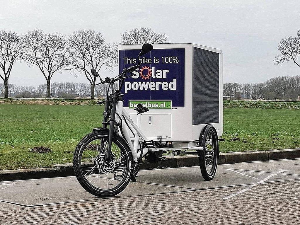 SUNRIDER - SOLAR POWERED Cargobike Elektrische Vrachtfiets, Fietsen en Brommers, Fietsen | Bakfietsen, Overige merken, Goederen