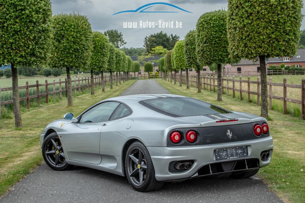 Ferrari 360 Modena 3.6i V8 40V 400PK F1 PADDLESHIFT GEARBOX, Autos, Ferrari, Argent ou Gris, Achat, Entreprise, 2 places