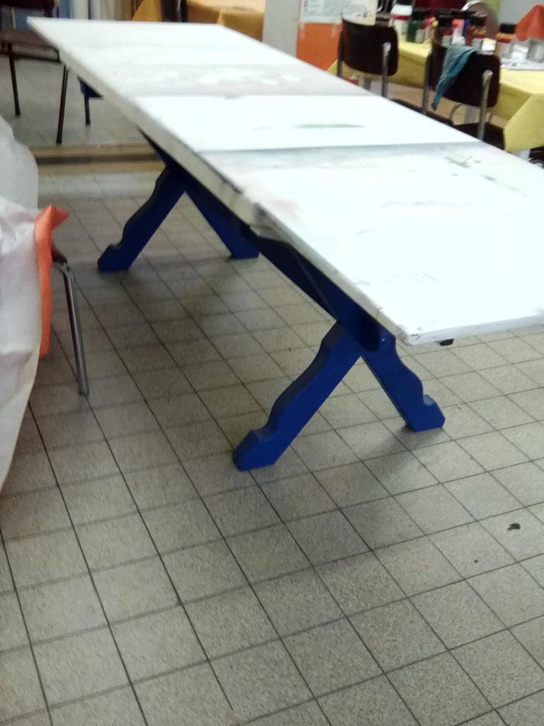 Table en bois rectangulaire, 200 cm ou plus, Enlèvement, Utilisé, 50 à 100 cm