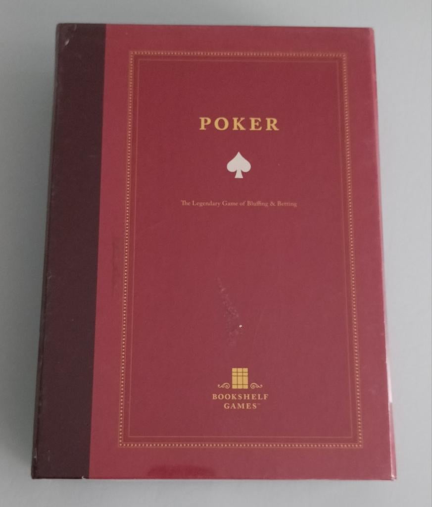 Poker set - Bookshelf Games., Hobby en Vrije tijd, Ophalen of Verzenden, Nieuw