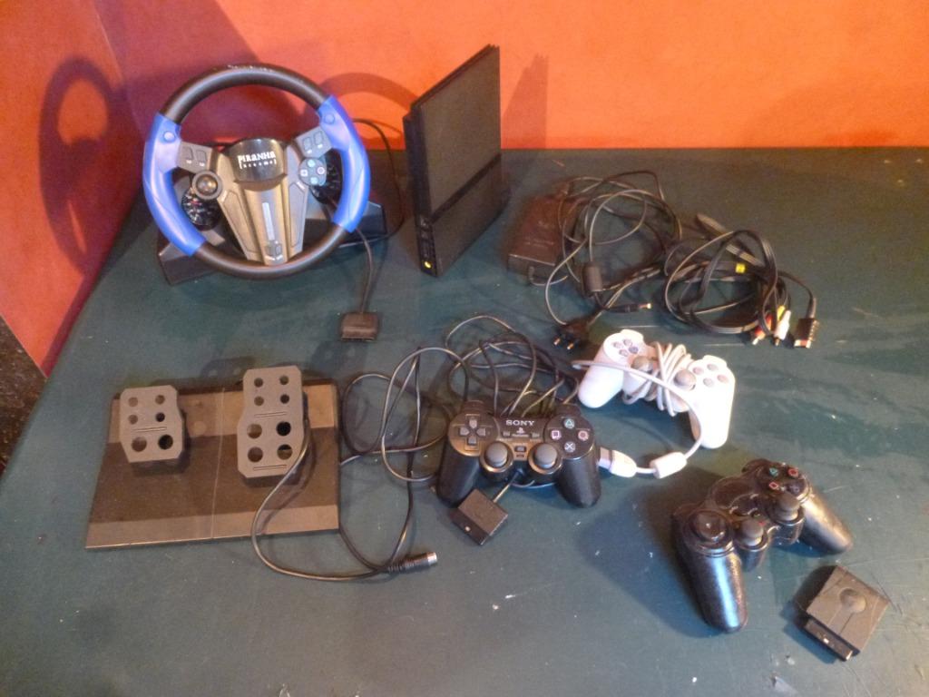 Playstation 2 console + spellen, Games en Spelcomputers, Spelcomputers | Sony PlayStation 2, Gebruikt, Met geheugenkaart, Ophalen