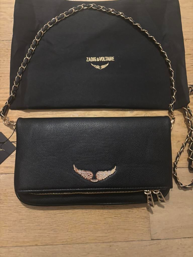 Sac Zadig & Voltaire, Bijoux, Sacs & Beauté, Sacs | Sacs Femme, Enlèvement ou Envoi, Neuf, Noir, Sac à main