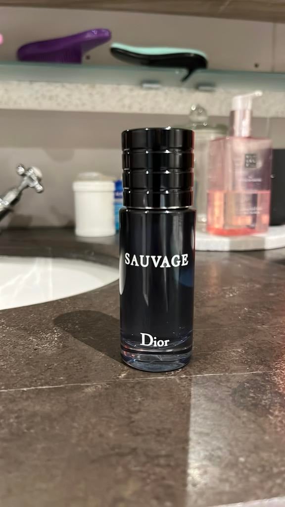 Parfum Sauvage van Dior, Handtassen en Accessoires, Uiterlijk | Parfum, Ophalen of Verzenden, Gebruikt
