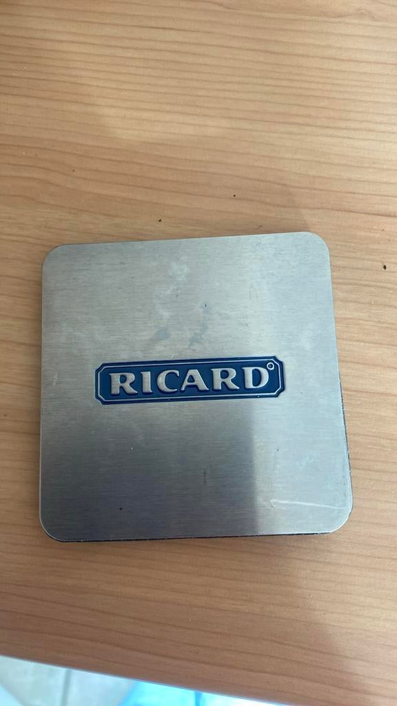 Onderleggers Ricard, Verzamelen, Ophalen, Zo goed als nieuw, Gebruiksvoorwerp