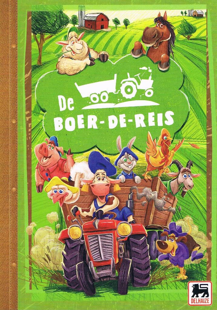 Boer de Reis - Delhaize - Leeg album - Nieuw !, Collections, Autres supermarchés, Enlèvement ou Envoi