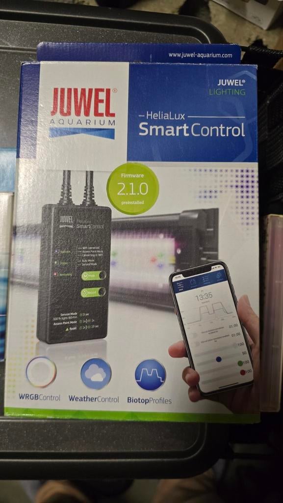 Eheim aquarium, Ophalen