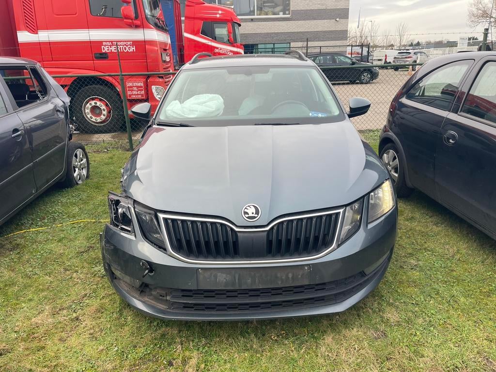 Skoda Octavia Combi 1.6 TDI,Airco,Gps,Radar,Accidentée..., Argent ou Gris, Achat, Cruise Control, Euro 6