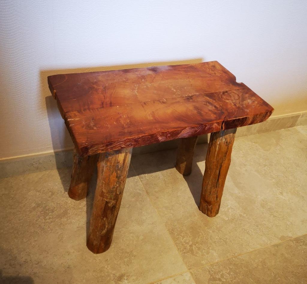 Table basse en bois rustique, Enlèvement