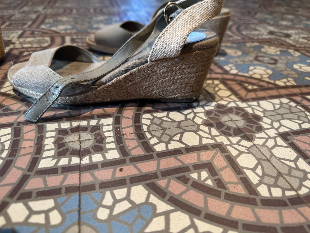 Sandales à donner, Sans marque, Porté, Sandales et Mûles, Vert