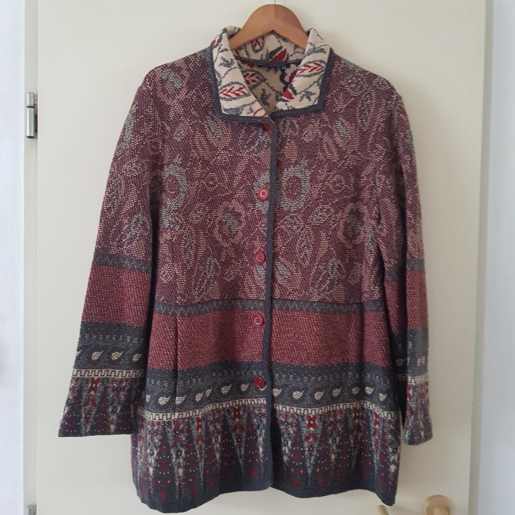 Devernois gilet in wol, Enlèvement ou Envoi, Taille 42/44 (L)