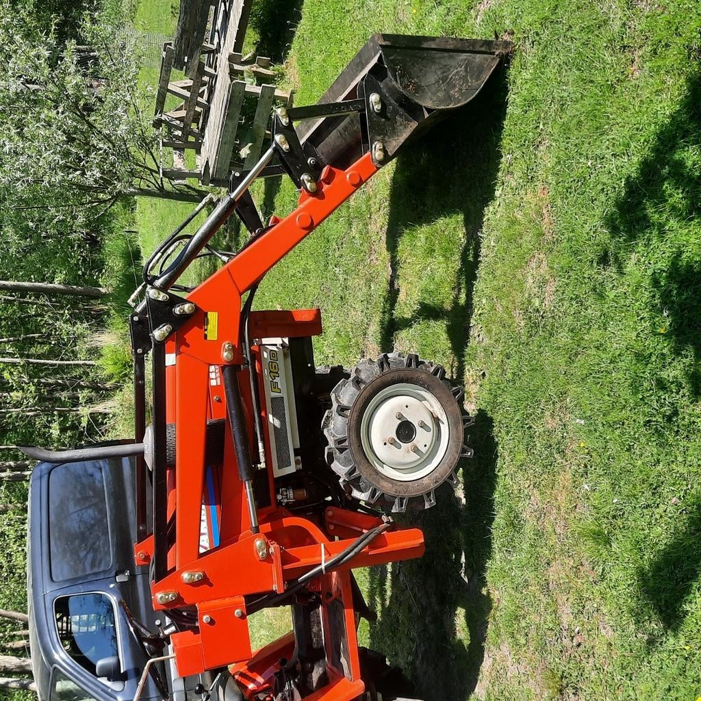 yanmar avec chargeur frontal f16d 19 ch, Enlèvement, Utilisé