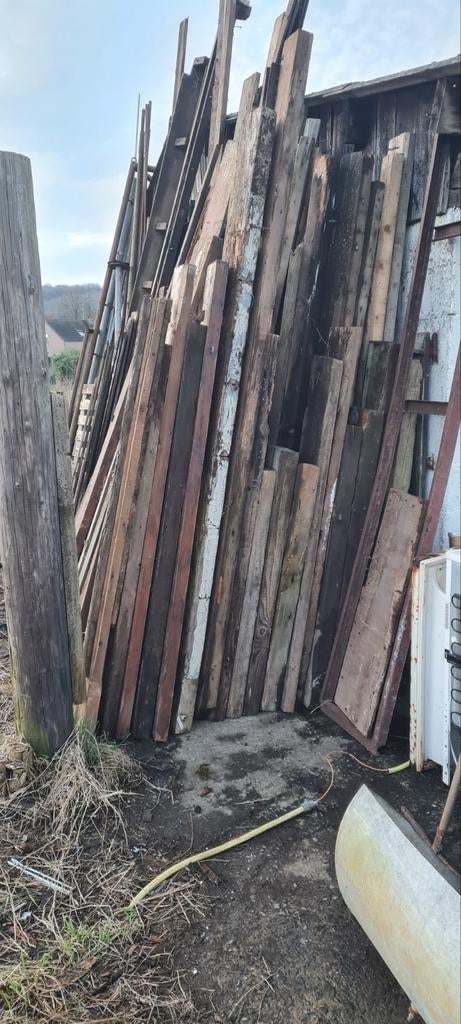 Planche chevron poutrelle latte...sapin chêne 0478.28.75.33, Enlèvement ou Envoi, Comme neuf