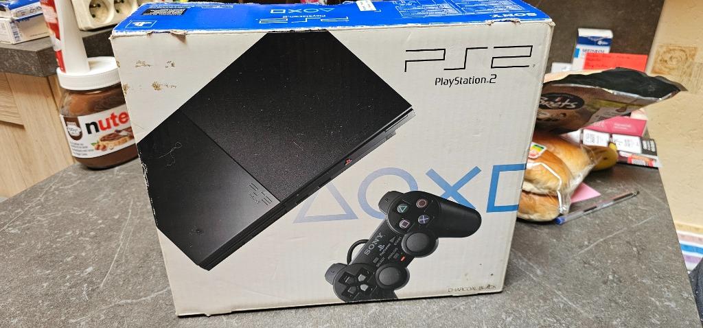 PS2 slim 90004 en boite, Consoles de jeu & Jeux vidéo, Enlèvement ou Envoi, Utilisé