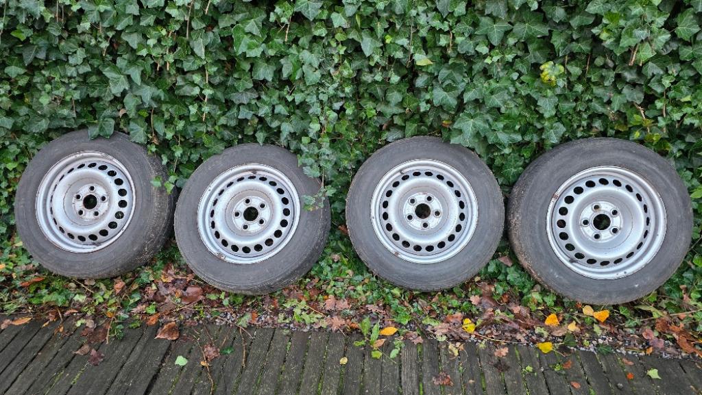 Set d'été Vw Transporter 205-65-16 C 107-105T Hankook, Autos : Pièces & Accessoires, Pneus & Jantes, Enlèvement ou Envoi, 16 pouces