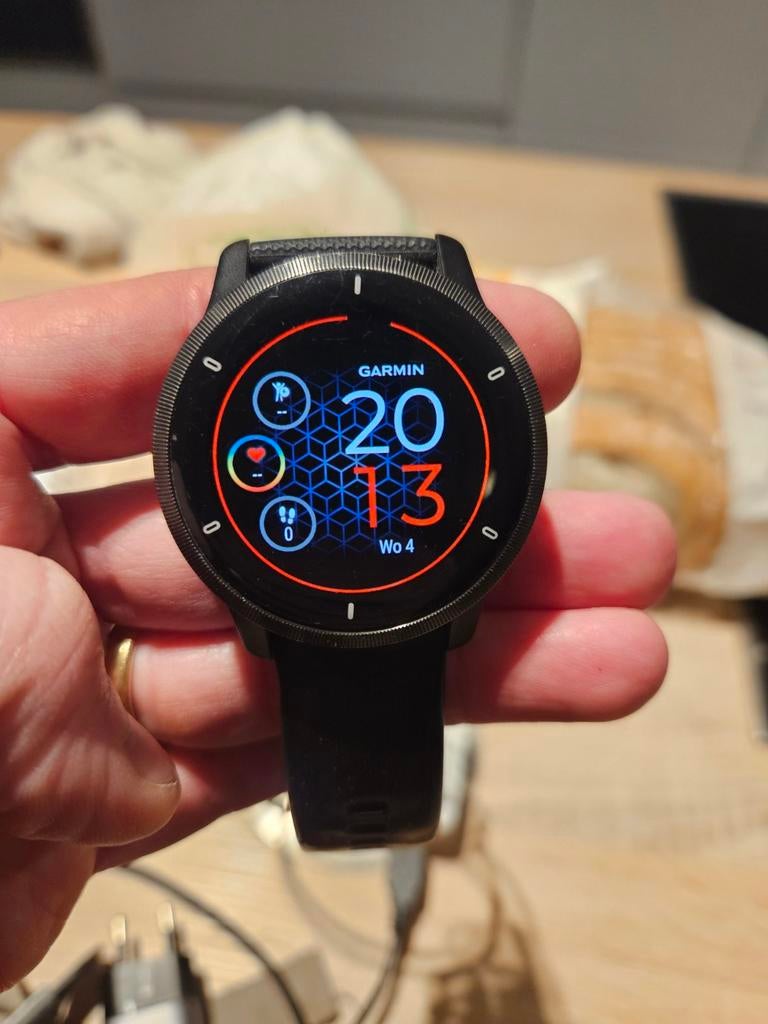 Garmin venu 2, Ophalen