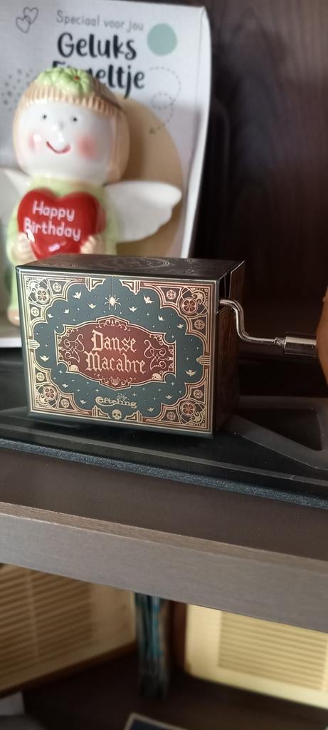 Efteling Danse Macabre spookslot muziekdoos draaiorgel., Ophalen of Verzenden