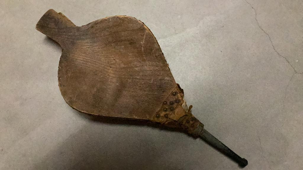 Antieke blaasbalg, Ophalen of Verzenden