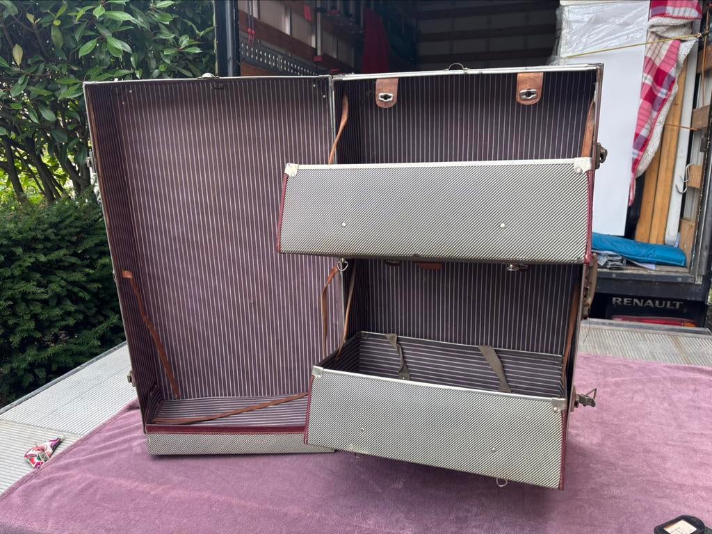 3 Reiskoffers verlin uit de jaren 60 in allu, Antiek en Kunst, Antiek | Overige Antiek, Ophalen