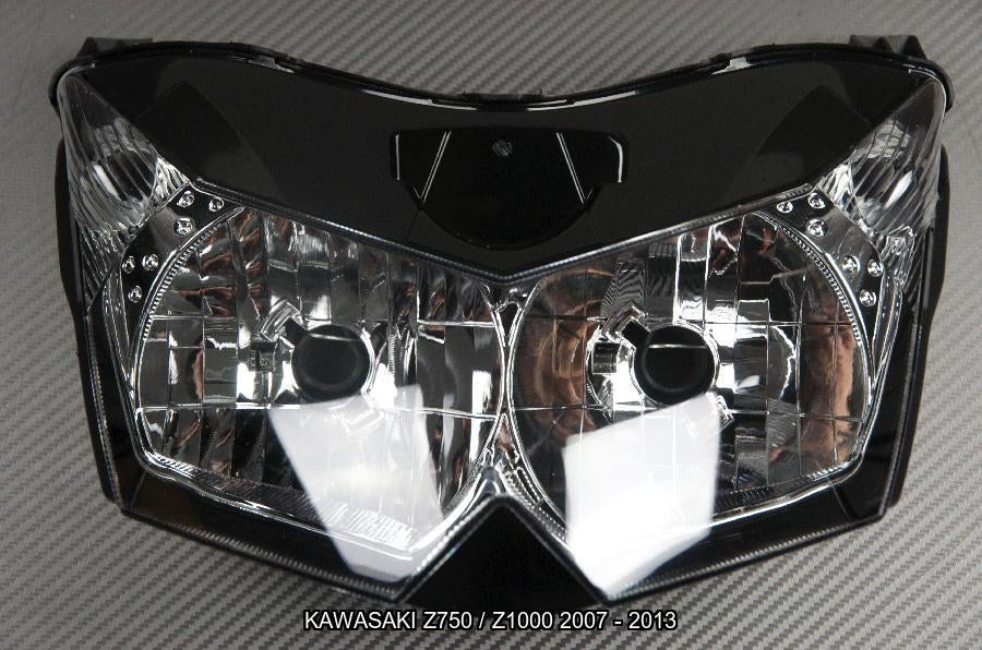 Koplamp / Voorlicht AVDB KAWASAKI Z750 / Z1000 2007 - 2013, Motoren, Accessoires | Overige, Nieuw, Ophalen of Verzenden