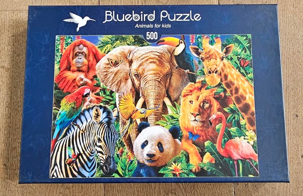 Puzzel Bluebird 500 stukjes, Ophalen of Verzenden, Zo goed als nieuw