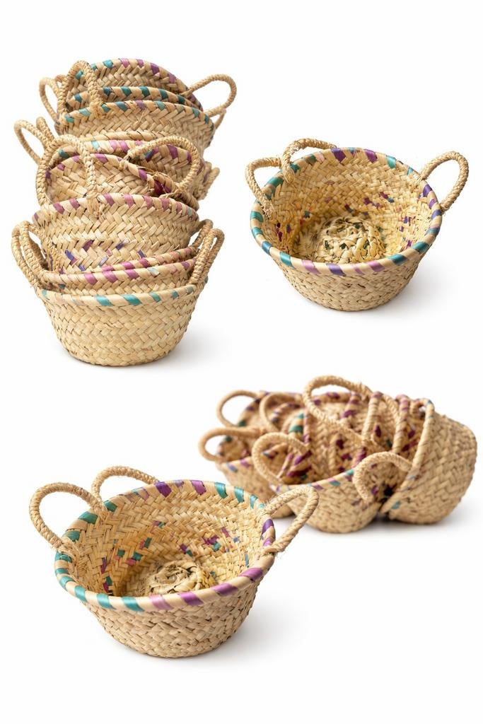 10 Corbeille à pain traditionnelle marocaine - faite main, Enlèvement